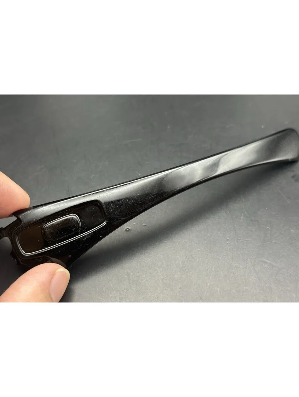 Oakley Hijinx Polished Black OEM Left Replacement Arm